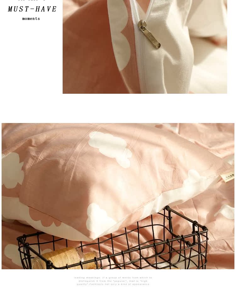 Ưu đãi đặc biệt giải phóng mặt bằng miễn phí vận chuyển bông cotton có thể được tùy chỉnh kích thước 1,5 1,8 m giường phiên bản mềm của một gia đình bốn tấm ab - Bộ đồ giường bốn mảnh chăn ra gối