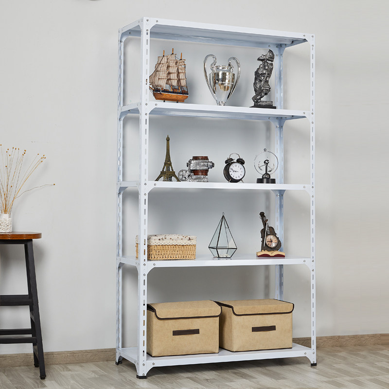 Angle steel shelves shelves multi-storey warehouse supermarket display shelves Home balcony storage storage shelves storage iron shelves