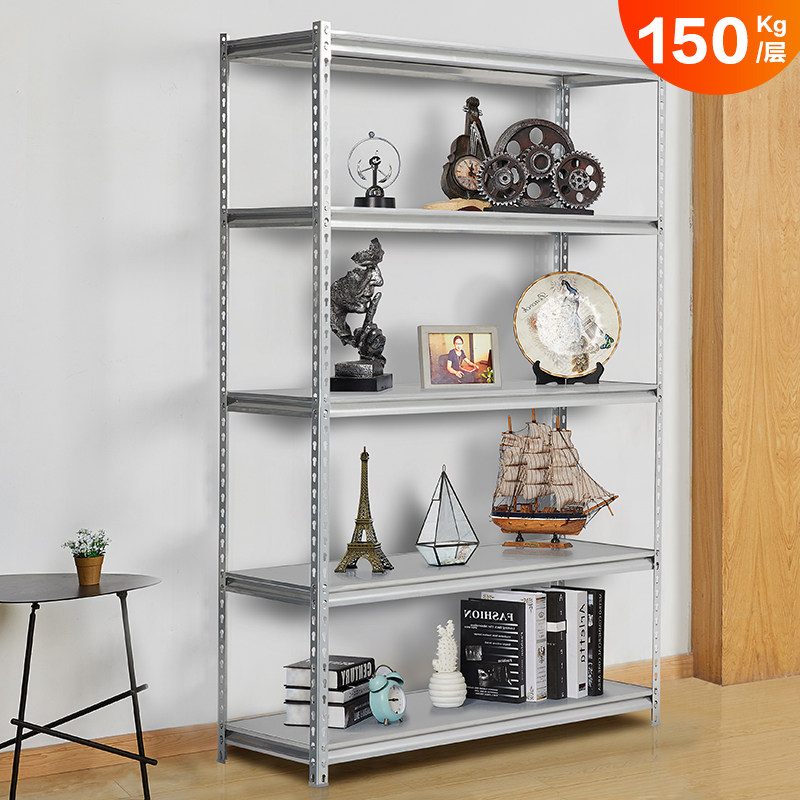 Silver Grey Warehouse Shelf Warehousing Exhibition Show Shelf Home Shelf Balcony Rack Storage Multi-Province