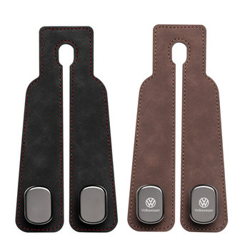 Car hook overturned fur metal double-head hook rear seat back storage storage car interior decoration