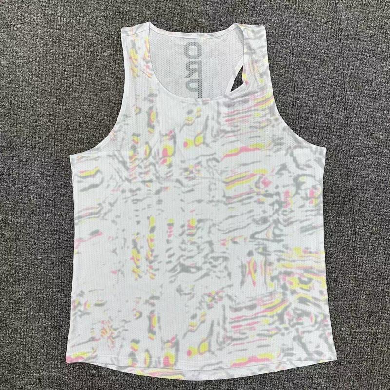 ダイヤモンドリーグ陸上競技ベスト メンズ 競技用 抵抗なし 身体検査 スプリント プロ マラソン ランニング 速乾 トレーニングスーツ