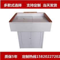 Multimedia podium class Bantong podium teacher classroom lectern table steel lectern electronic education central control podium podium