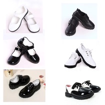 Child Shoes Girl Leather Shoes Black Princess Shoes Fall 2017 New Children White Single Shoes Elementary School Kids Show Autumn Shoes