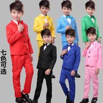 Childrens West Suit Boy Small Suit Autumn Winter Suit Performance Gown Big Boy Students Big Chorus Performance Costumes