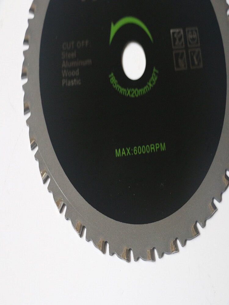 Pigeon brand G4-185 metal saw blade one-size-fits-all color steel plate purification plate metal saw blade imported alloy durable