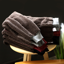 T1979 snow mountain flying fox fried chicken thick autumn and winter New plus velvet thick lamb hair sports leisure pants