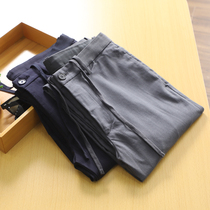 Old customers must come to JAPAN limited summer thin mens breathable fashion stripes casual ankle-length pants T3064