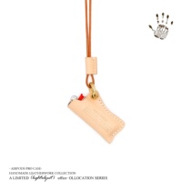 lightobject halterneck accessories vegetable tanned cowhide lighter holster