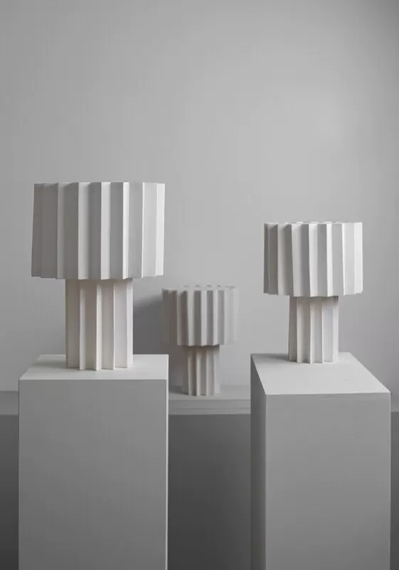 IRSJö PLISSé White Edition Table LAMP table lamp