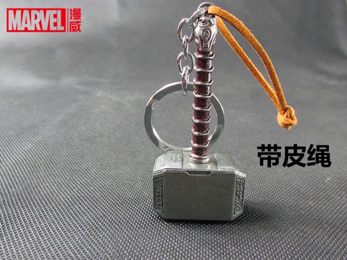 Phim hoạt hình Anime Ngoại Vi The Avengers League Quake Búa Rays Keychain Hammer Kitol Mô Hình Mặt Dây Chuyền hình dan