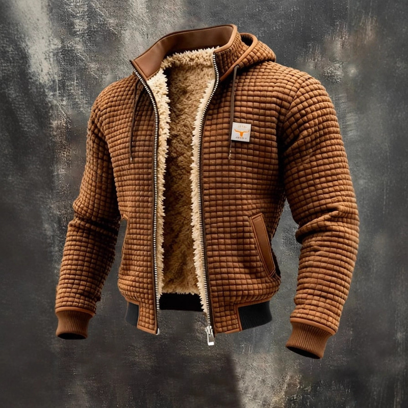 Cross-Border Foreign Trade Export Amazon European and American Hooded Jackets, Cotton-Padded Jackets, Autumn and Winter Cold-Proof and Warm Fleece Jackets for Men and Women Cross-Border Foreign Trade Export Amazon European and American Hooded Jackets, Cotton-Padded Jackets, Autumn and Winter Cold-Proof and Warm Fleece Jackets for Men and Women