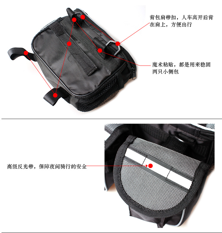 Sacoche pour vélo - Ref 2216802 Image 82