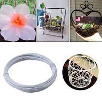 Handmade wire white gardening flowers fixed Jasmine hydrangea lollipop flower rack Clematis climbing arch bracket