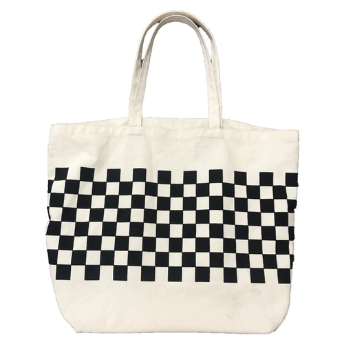 Вместительная и большая летняя сумка, брендовые шахматы, шоппер, Южная Корея