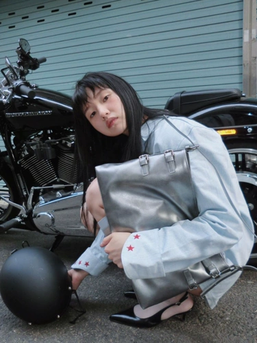 Серебряная сумка через плечо, розовая сумка на одно плечо, коллекция 2023, в корейском стиле, Южная Корея