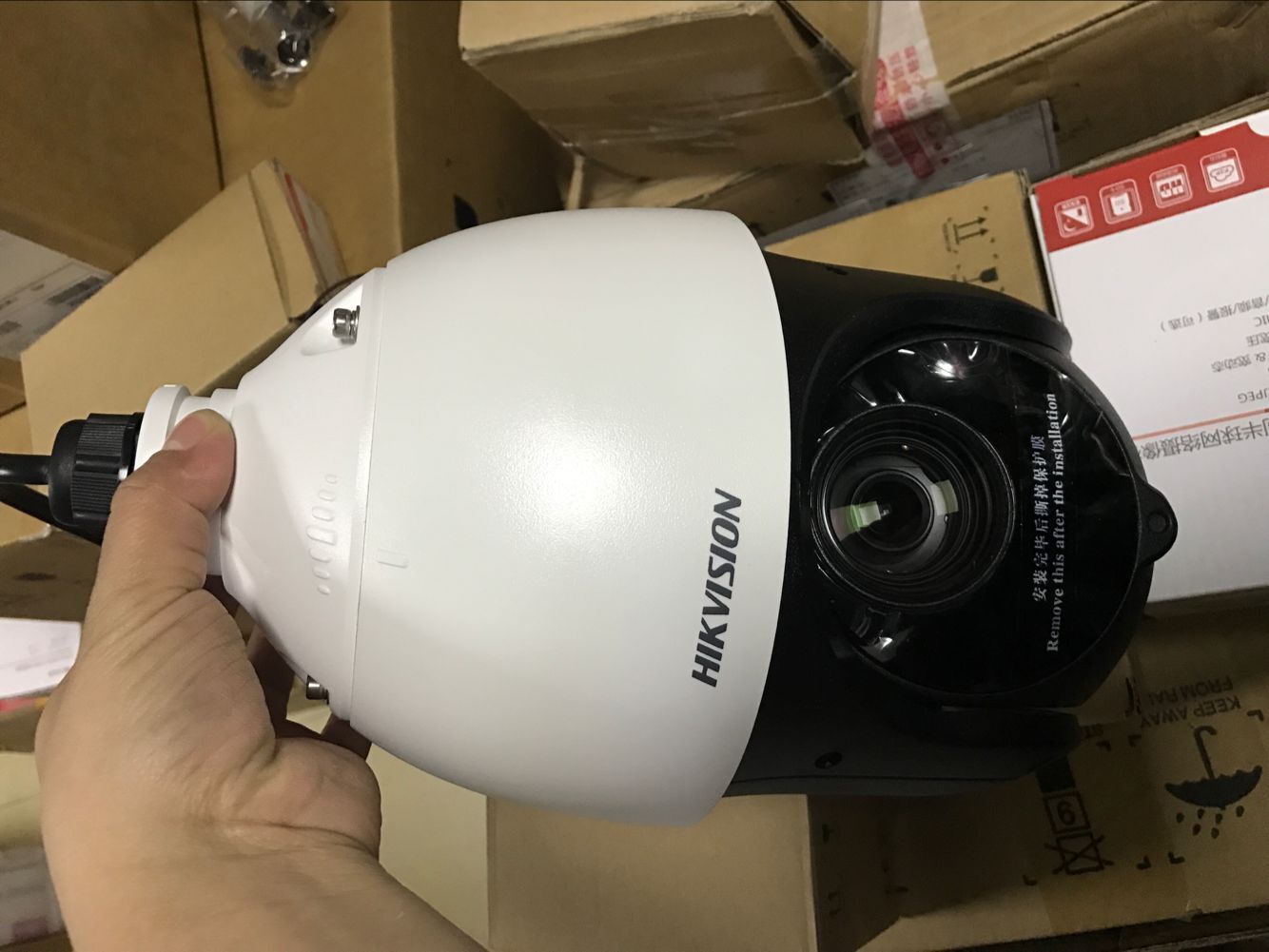 Spot Hikvision 1 million 4-inch infrared ball machine DS-2DC4120IY-D instead of DS-2DC4120I-D