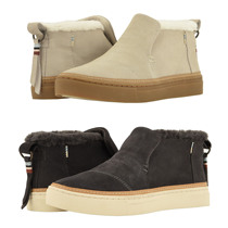 American Toms SUEDE PAXTON 18 autumn hair inner waterproof SUEDE womens casual cotton shoes