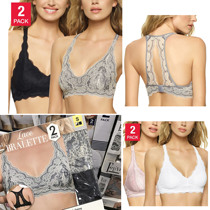 American Felina new lace beauty back buckle without steel ring bra H-shaped shoulder strap vest underwear 2 pieces
