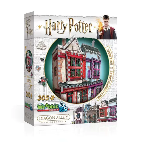 Американская подлинная покупка Wrebbit Harry Potter Hogwarts Holgwarts 3D Трехмерная головоломка