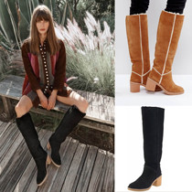 USA UGG Kasen Tall women sleeve snow boots thick heel boots 1018937