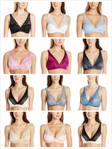 American Maidenform Mei Dengfeng low-cut underwear lace V soft cup no steel ring comfortable bra