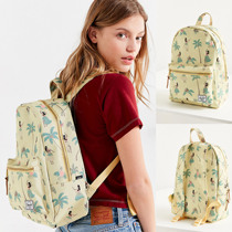 USA Herschel Supply Co X UO Hawaiian coconut vacation canvas backpack