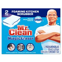 US Mr Clean Mr. Lang Bai strong sponge magic wipe kitchen magic wipe Clean cloth 2 pieces
