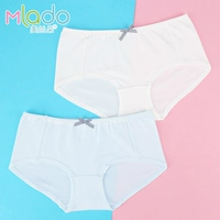 Đồ lót nữ Meilandu học sinh trung học cơ sở học sinh trung học cotton brief quần đùi nữ đồ lót phiên bản tiếng Hàn của Nhật Bản quần lót khe nữ triumph