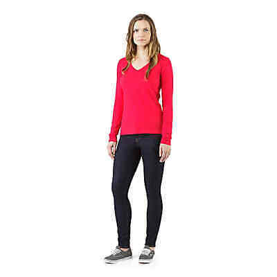 Spot Arcteryx Maple Archaeopteryx female city outdoor long-sleeved spring and autumn V-neck cotton casual T-shirt