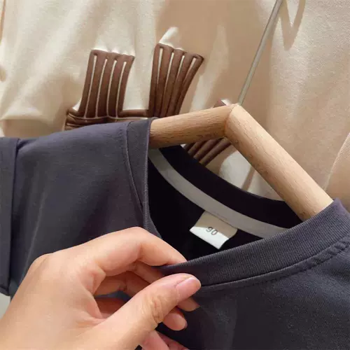 Футболка с коротким рукавом с буквами, летний комплект, летняя одежда, в корейском стиле