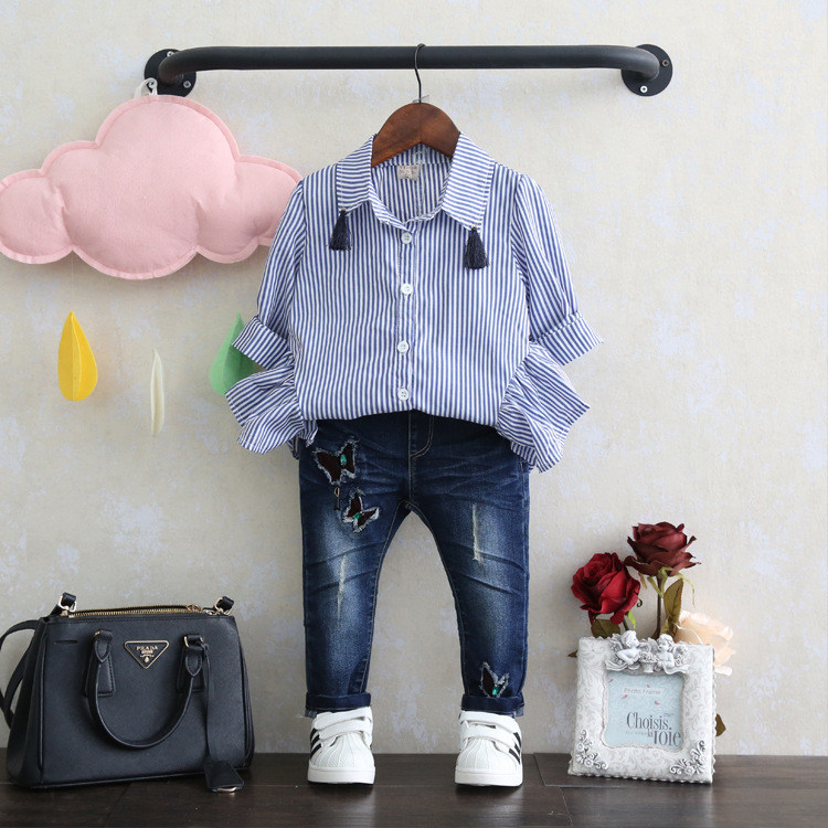 Chemise fille à manche longue - Ref 2087963 Image 48