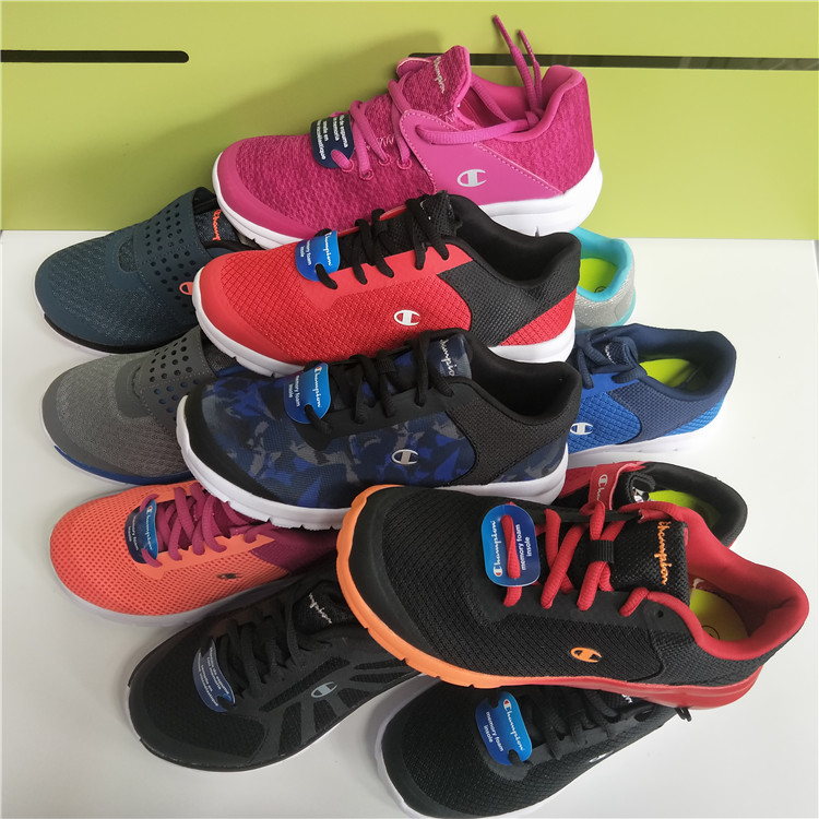 Foreign trade original single cham children's shoes Boys crown J summer breathable mesh large children's shoes sports shoes girls casual shoes