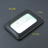 Оригинальный кожаный картхолдер для водительских прав, из натуральной кожи, воловья кожа