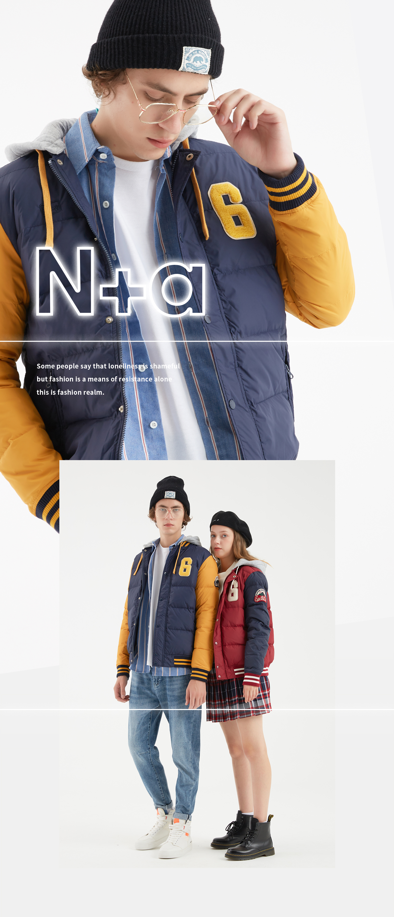 N+a 纳迪亚 男女薄款羽绒服 数十款可选 90%含绒量 图1