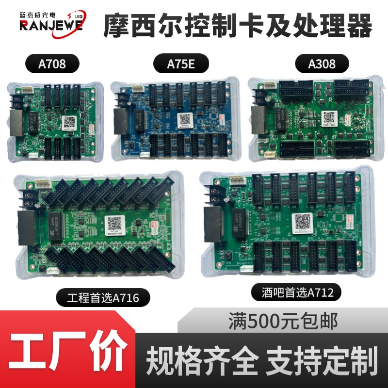 Mooncell A75El A712 A716 Receiving Card Control Card Video Processor in Stock
