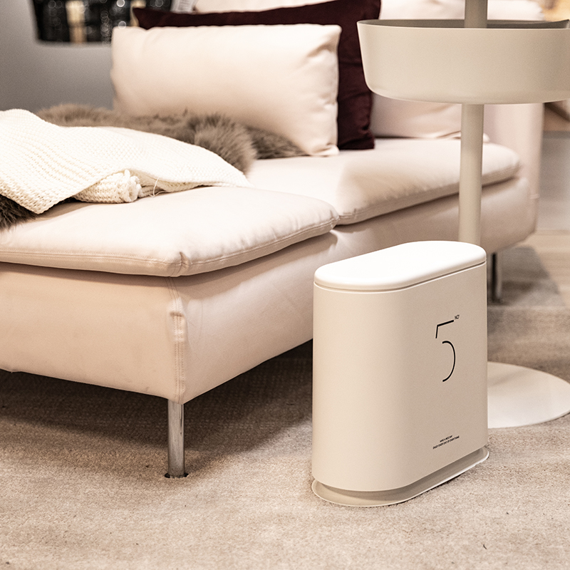 ins classification trash can home living room bedroom by press type kitchen make-up room creative covered wastepaper fashion