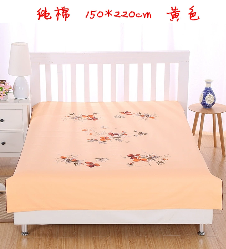 Cotton twill vải thô cũ tấm vải thô đầy đủ dòng cotton dày đơn mảnh cũ quốc đơn tấm đôi