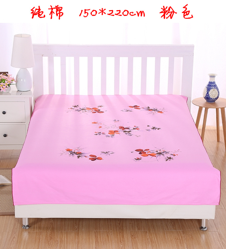 Khăn trải giường cổ điển quốc gia đơn giản bông dày Thượng Hải gió đơn giường 1 m với một mảnh duy nhất góc thẳng truyền thống ga giường thun lạnh hàn quốc