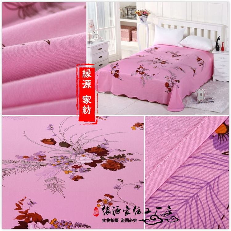 Quốc gia bông cổ điển đầy đủ dòng dày bông đơn dày đôi đơn tấm duy nhất Thượng Hải tờ cũ - Khăn trải giường bộ ga giường cute