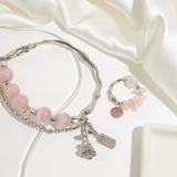 Бамбуковый браслет, кольцо, аксессуары ручной работы, простой и элегантный дизайн, DIY