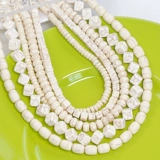 Синтезированное бирюзовое украшение-шарик, бусины, ожерелье, аксессуар ручной работы, аксессуары, DIY