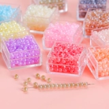 Стеклянная масляная краска ручной работы, плетеные серьги, аксессуар, аксессуары, 10 грамм