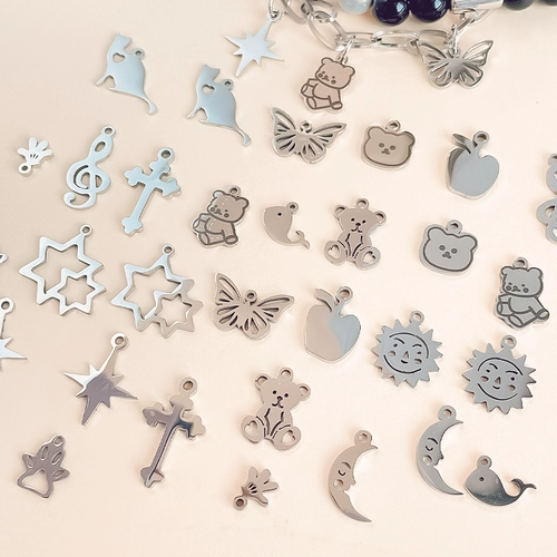 Подвеска, ожерелье, браслет из бисера, аксессуары, 2 карат, с медвежатами, DIY