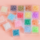 Стеклянная масляная краска ручной работы, плетеные серьги, аксессуар, аксессуары, 10 грамм