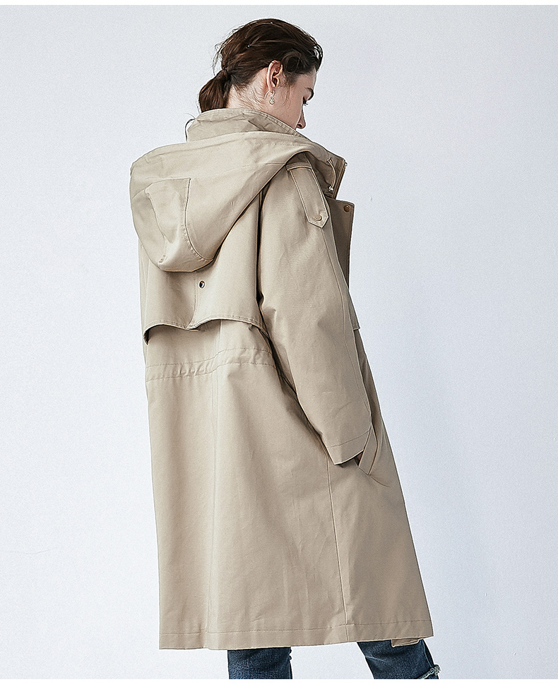 Trench pour femme HAINI  HENNY en Coton en Coton - Ref 3227439 Image 27