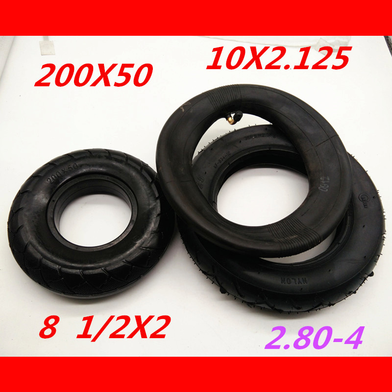 Mini folding electric scooter 8 inch 10 inch inner tube outer tire 200X50 solid tire 8 1 2x2 solid tire