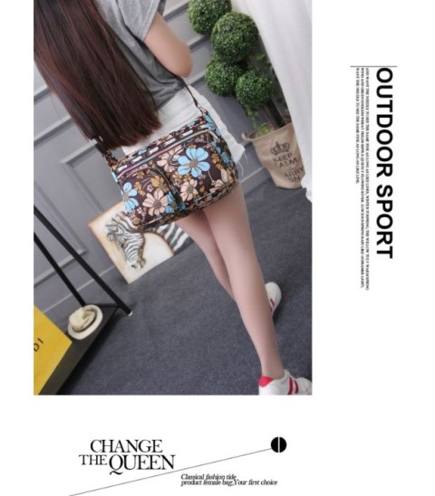 Túi vải nylon Oxford túi vải vai túi Túi xách thông thường dung tích lớn túi đeo chéo nữ cute