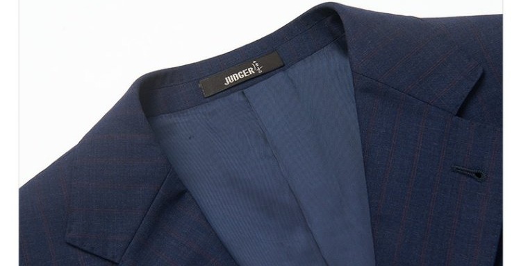 JUDGER / Zhuangji Bộ đồ len nam Bộ đồ len cho nam Bộ đồ công sở hai mảnh dành cho nam vest nam đẹp