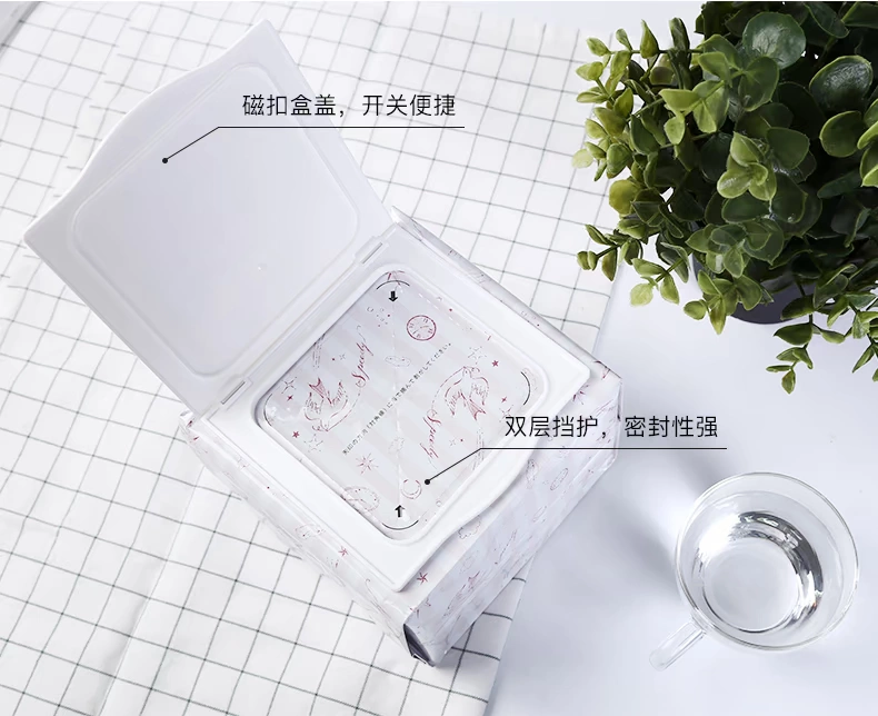 Mặt nạ kim cương bí mật của nữ hoàng 60 giây cực ngắn Buổi sáng mặt nạ tốt Mặt nạ làm sạch da lười biếng 32 miếng - Mặt nạ