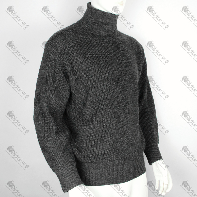 Ww2 Italian Sweater, Italian Military Turtleneck Wool Sweater, Captured by German Troops in the Late Stages of the War and Widely Used